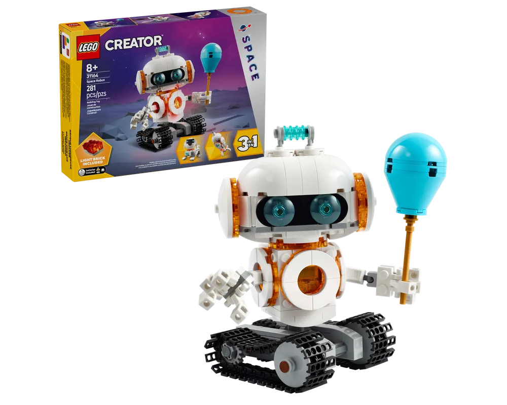 LEGO Creator 31164 - Space Robot - Authentic LEGO Set Main Image