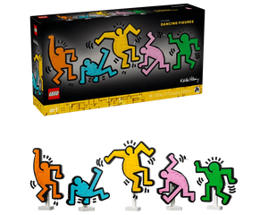 LEGO Art 31216 - Keith Haring – Dancing Figures - Authentic LEGO Set Main Image