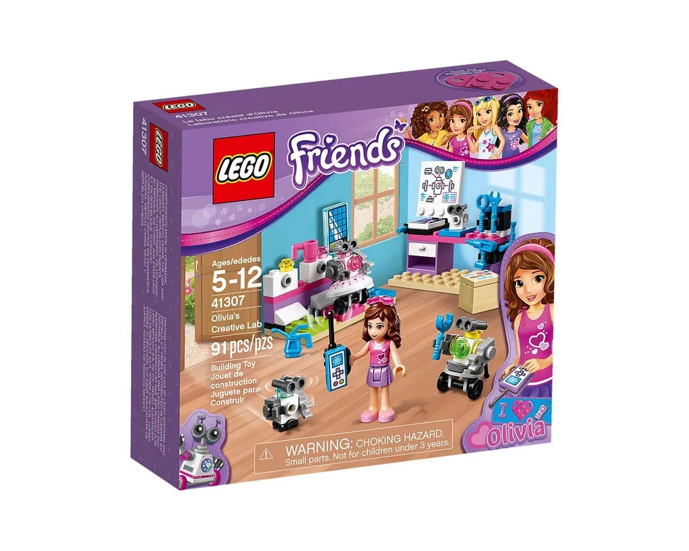 LEGO Friends 41307 - Olivia's Creative Lab - Authentic LEGO Set Main Image
