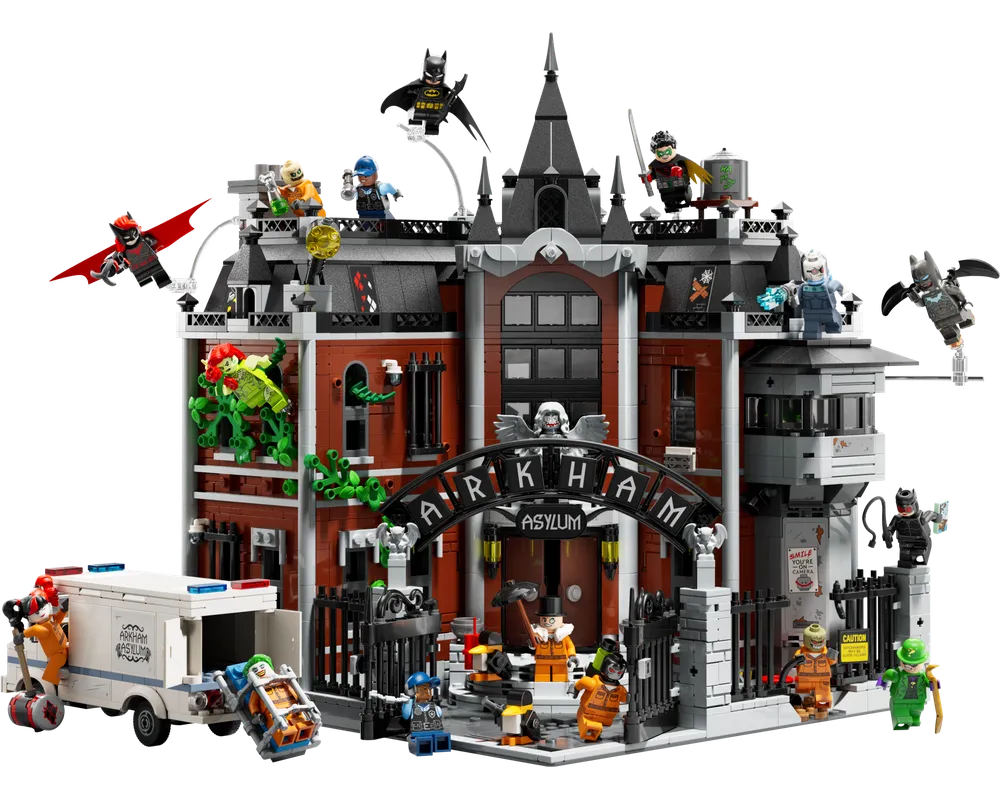 LEGO Super Heroes 76300 - Arkham Asylum - Authentic LEGO Set Image 2