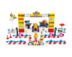 LEGO Super Mario 72036 - Baby Peach & Grand Prix Set - Authentic LEGO Set Image 5
