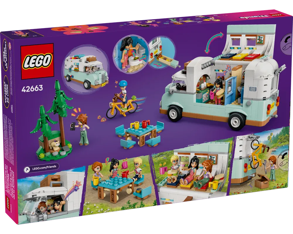 LEGO Friends 42663 - Friendship Camper Van Adventure - Authentic LEGO Set Image 3