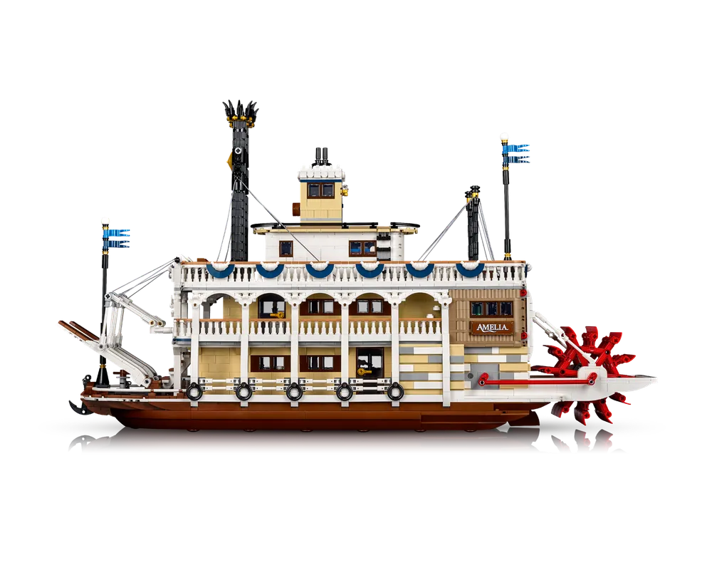 LEGO LEGO Ideas &#40;CUUSOO&#41; 21356 - River Steamboat - Authentic LEGO Set Image 6