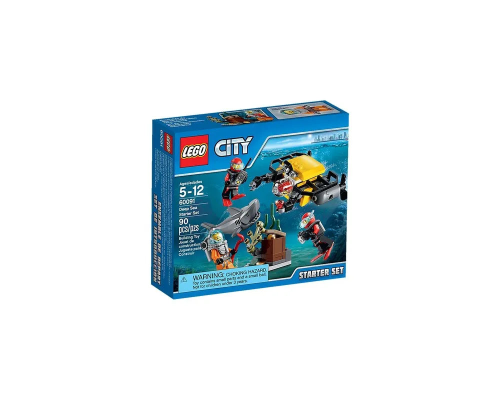 LEGO City 60091 - Deep Sea Starter Set - Authentic LEGO Set Main Image