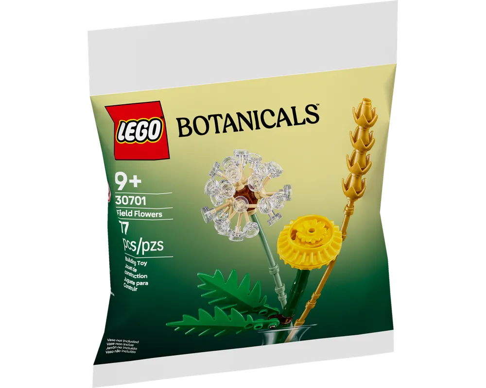 LEGO Botanicals 30701 - Field Flowers paper bag / polybag - Authentic LEGO Set Main Image