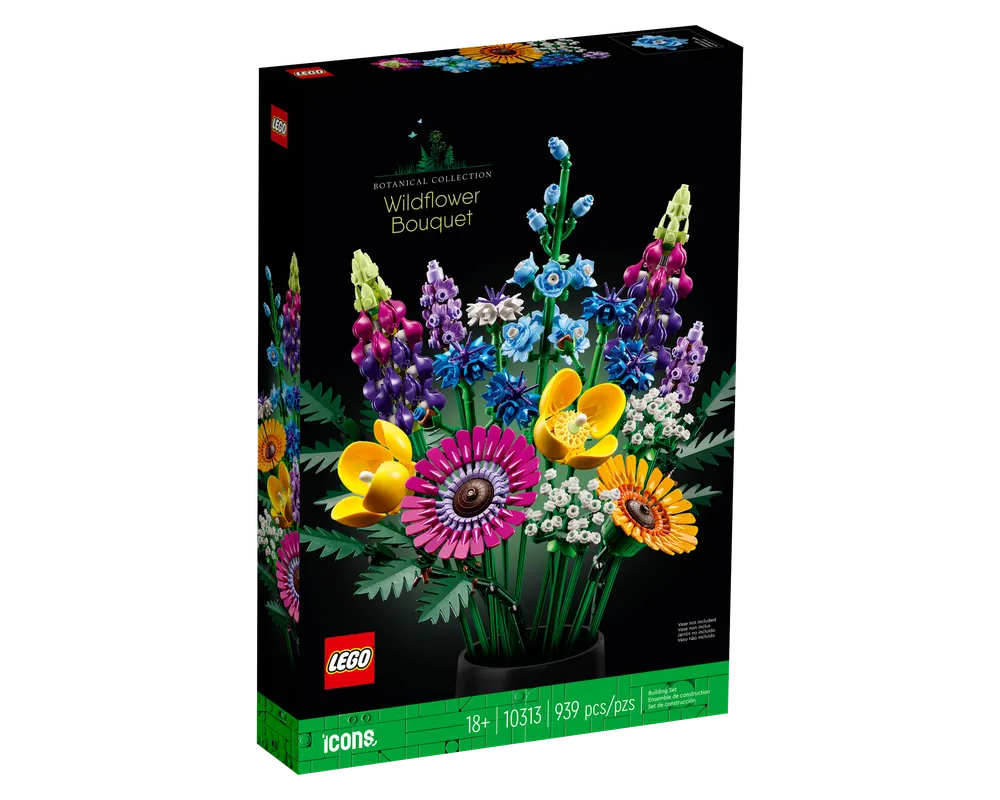 LEGO Botanicals 10313 - Wildflower Bouquet - Authentic LEGO Set Main Image