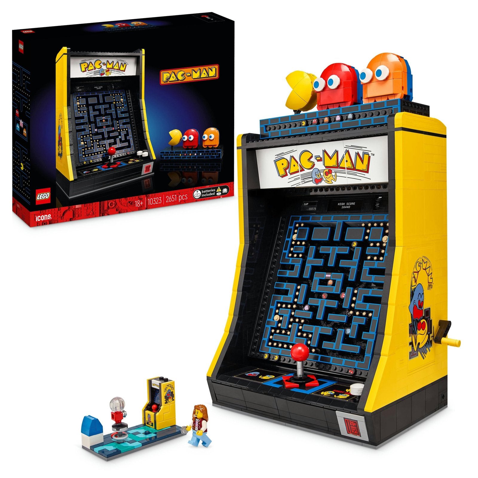 LEGO Creator 10323 - PAC-MAN Arcade - Authentic LEGO Set Main Image