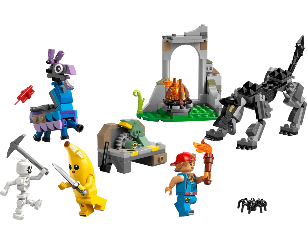 LEGO Fortnite 77075 - Peely & Sparkplug's Camp - Authentic LEGO Set Image 12