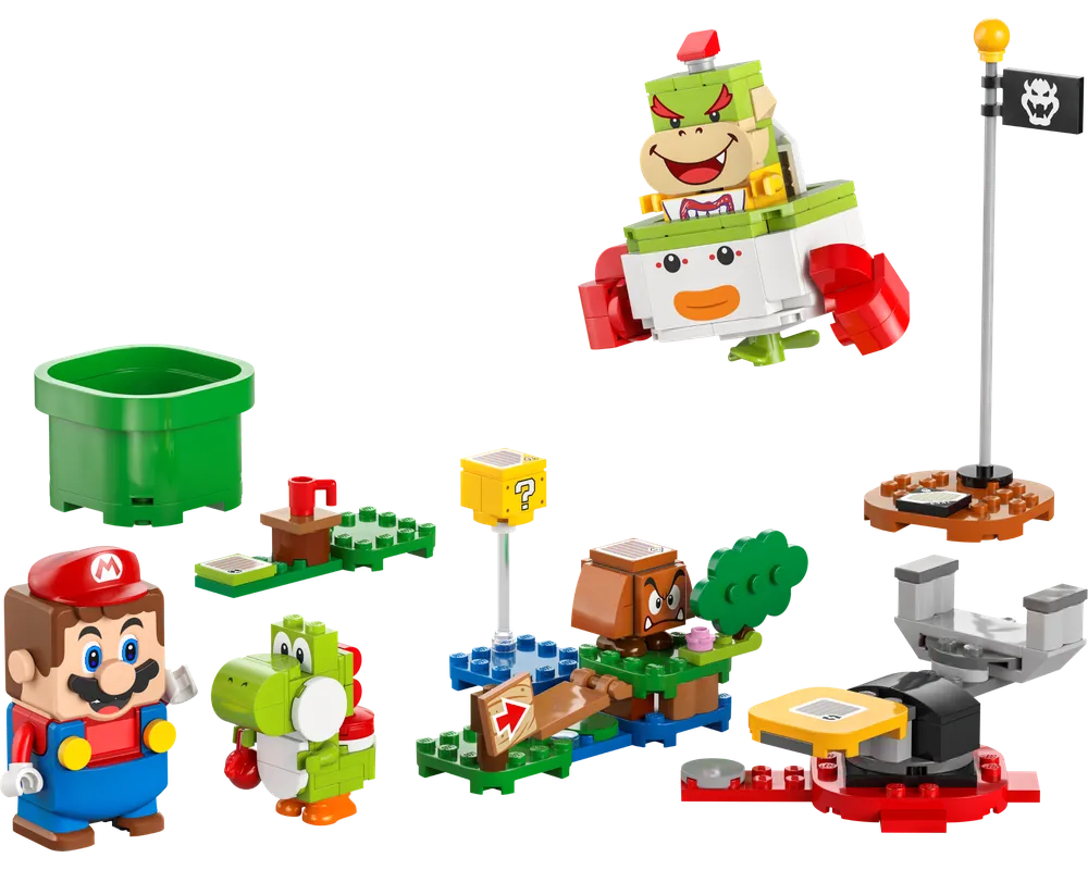 LEGO Super Mario 71439 - Adventures with Interactive LEGO Mario - Starter Course - Authentic LEGO Set Image 2