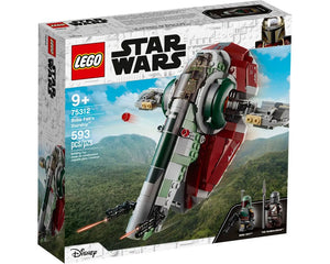 LEGO Star Wars 75312 - Boba Fett’s Starship {Slave I} - Authentic LEGO Set Main Image