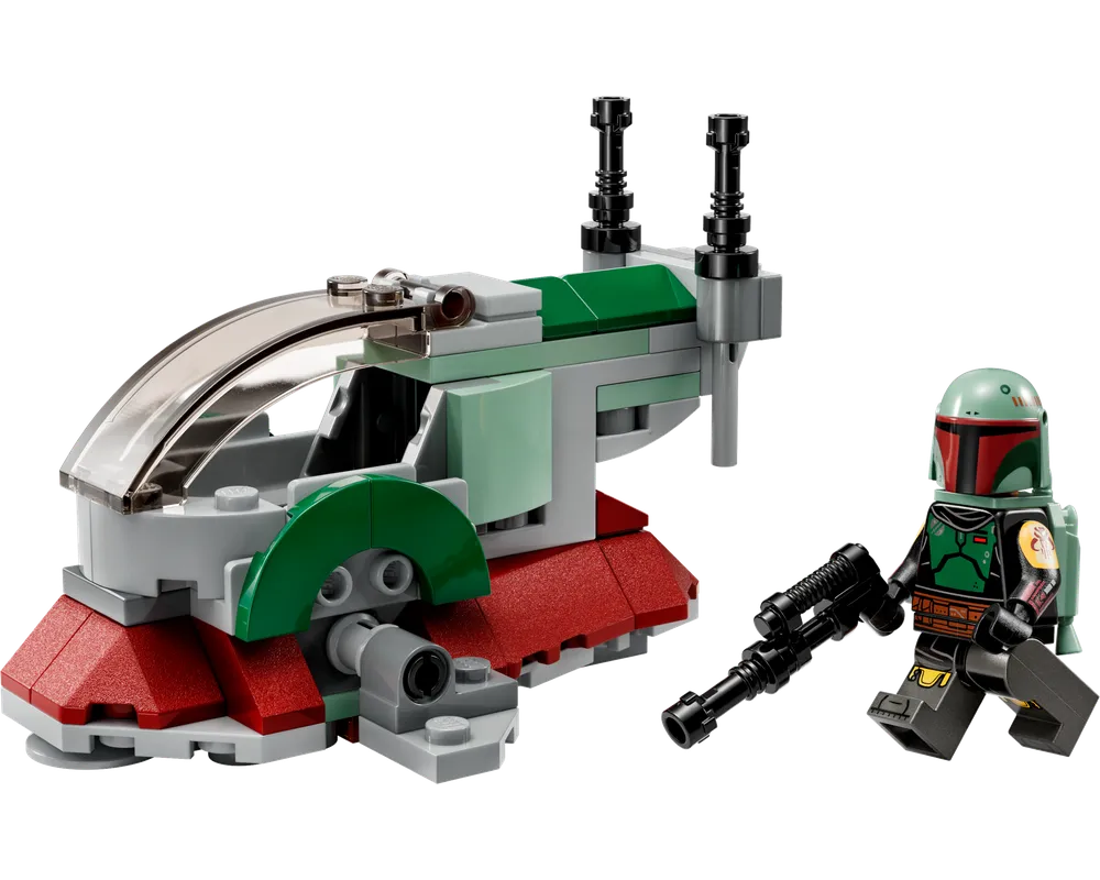 =LEGO Star Wars 75344 - Boba Fett's Starship Microfighter {Slave I} - Authentic LEGO Set Image 2