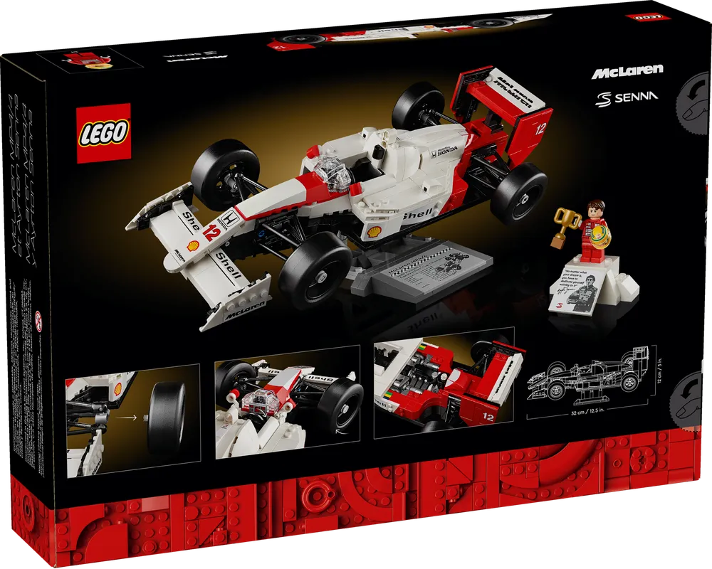 LEGO Creator 10330 - McLaren MP4/4 & Ayrton Senna - Authentic LEGO Set Image 9