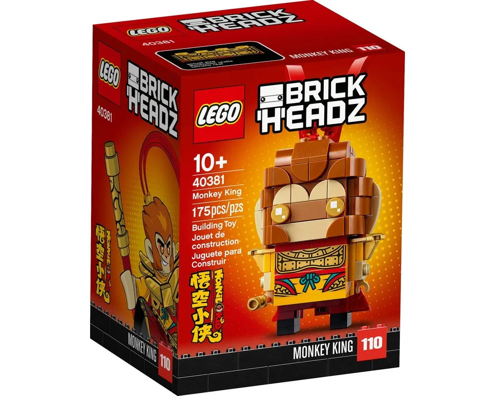 =LEGO BrickHeadz 40381 - Monkey King - Authentic LEGO Set Main Image