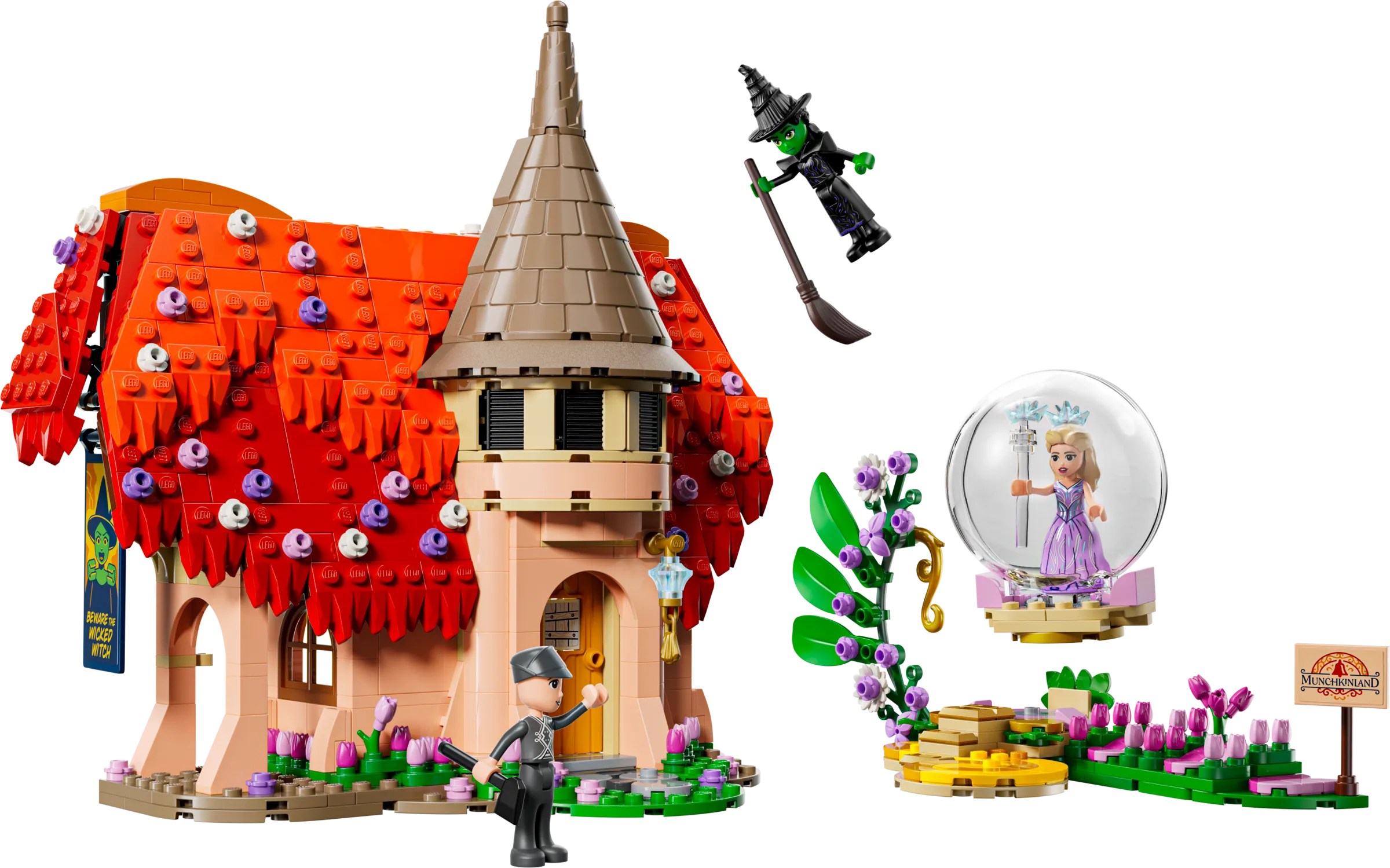 LEGO Wicked 75690 - Glinda & Elphaba Visit Munchkinland - Authentic LEGO Set Image 10