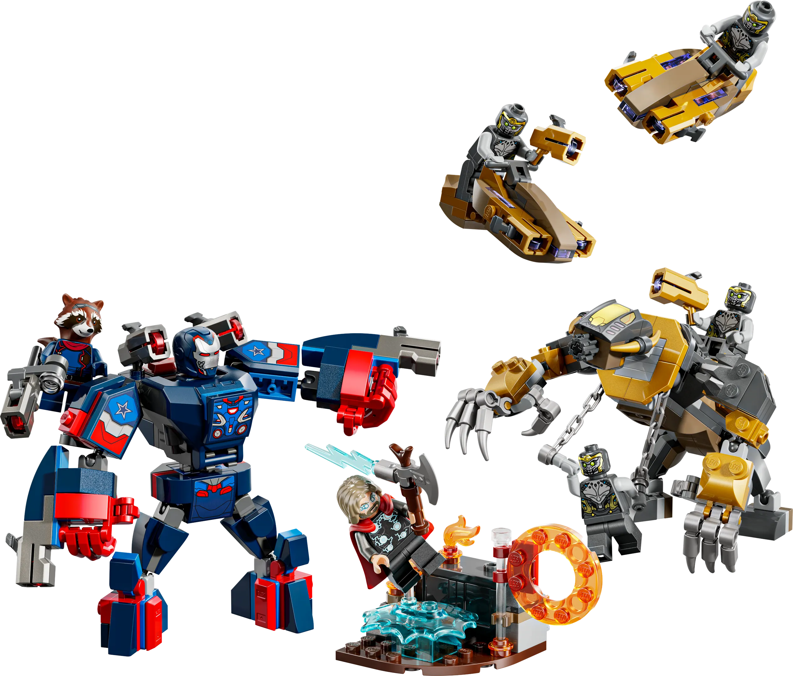 LEGO Super Heroes 76322 - Avengers: Endgame Thor vs. Chitauri - Authentic LEGO Set Image 7