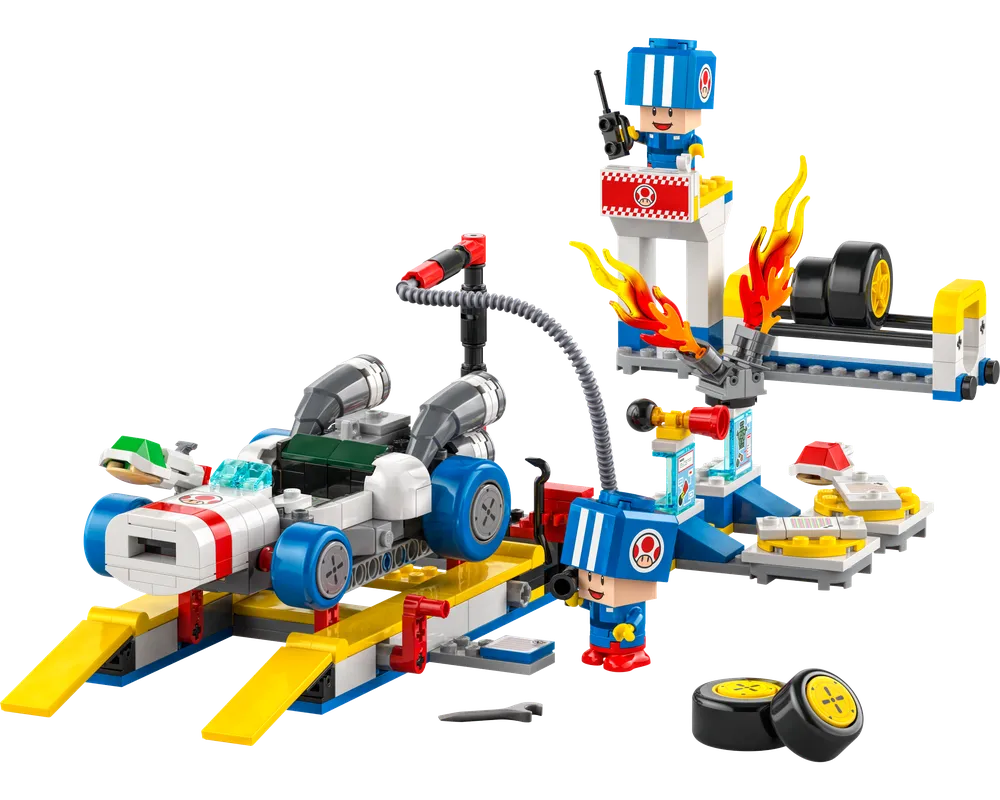 LEGO Super Mario 72035 - Toad's Garage - Authentic LEGO Set Image 2