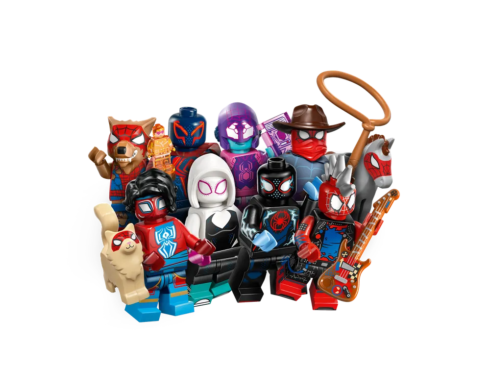 LEGO Collectible Minifigures 71050 - Minifigure, Spider-Man Across the Spider-Verse (Complete Random Set of 1 Minifigure) - Authentic LEGO Set Image 5