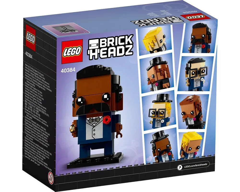 LEGO BrickHeadz 40384 - Groom - Authentic LEGO Set Image 2