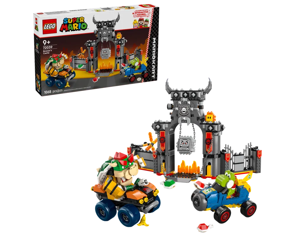 LEGO Super Mario 72039 - Bowser's Castle - Authentic LEGO Set Main Image