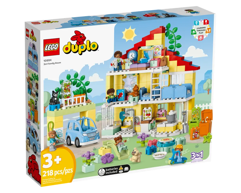 LEGO DUPLO 10994 - 3-in-1 Family House - Authentic LEGO Set Main Image