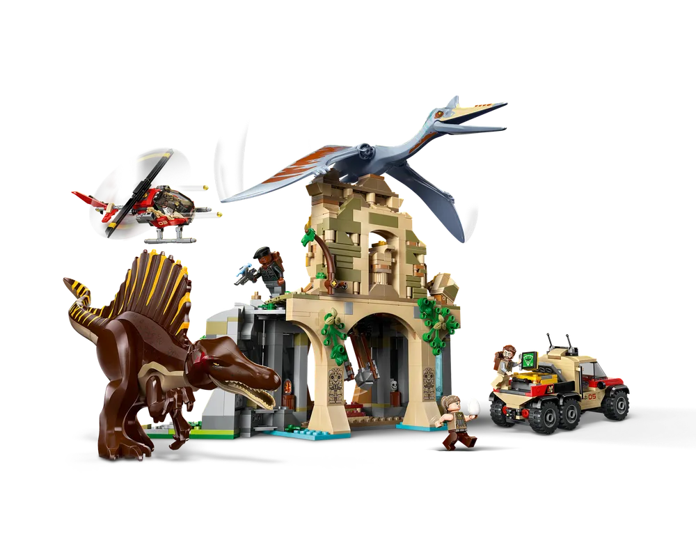 LEGO Jurassic World 76976 - Spinosaurus & Quetzalcoatlus Air Mission - Authentic LEGO Set Image 19