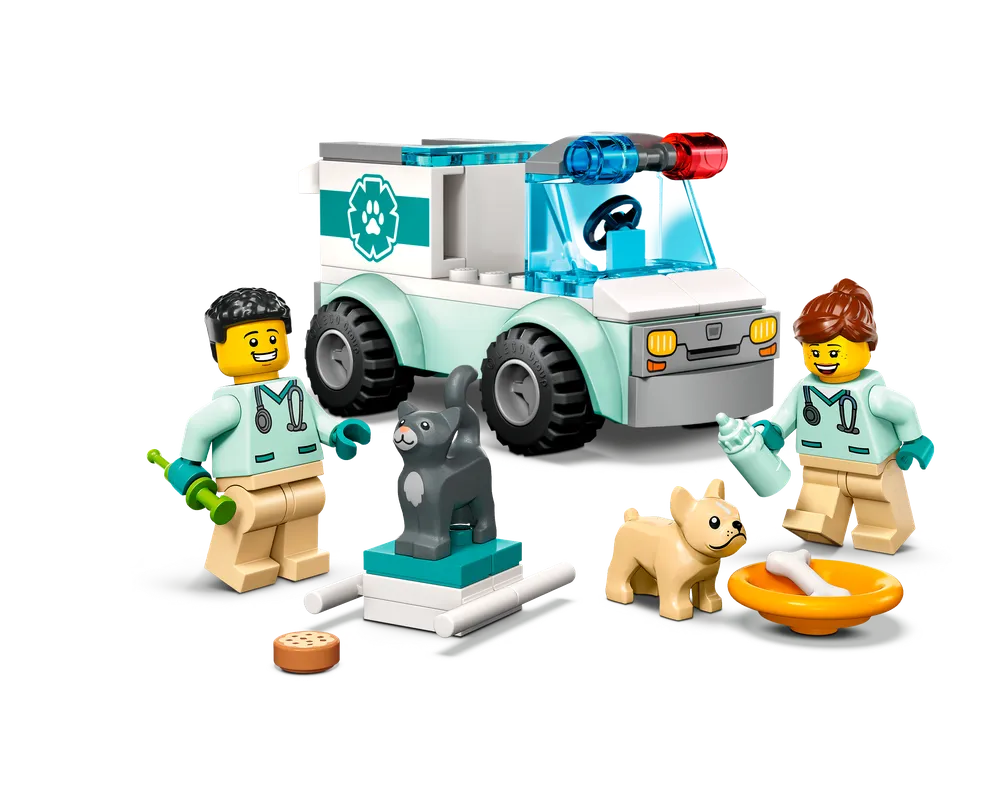 LEGO City 60382 - Vet Van Rescue - Authentic LEGO Set Image 4