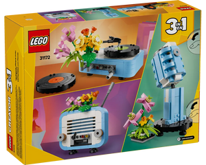 LEGO Creator 31172 - Record Player with Flowers - Authentic LEGO Set Image 2