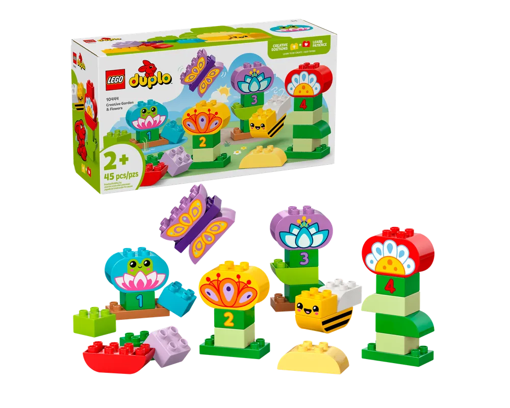 LEGO DUPLO 10444 - Creative Garden & Flowers - Authentic LEGO Set Main Image