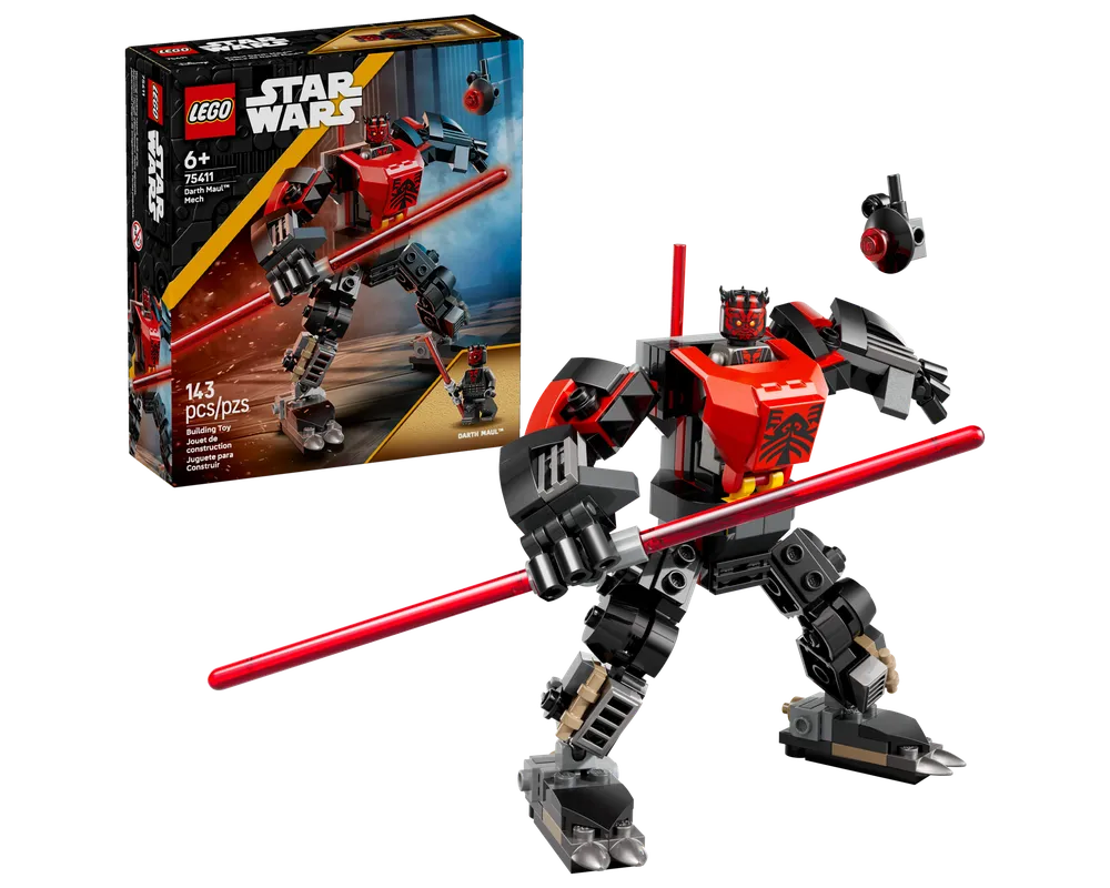 LEGO Star Wars 75411 - Darth Maul Mech - Authentic LEGO Set Main Image