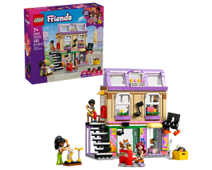 LEGO Friends 42653 - Music Store & Apartment - Authentic LEGO Set Main Image