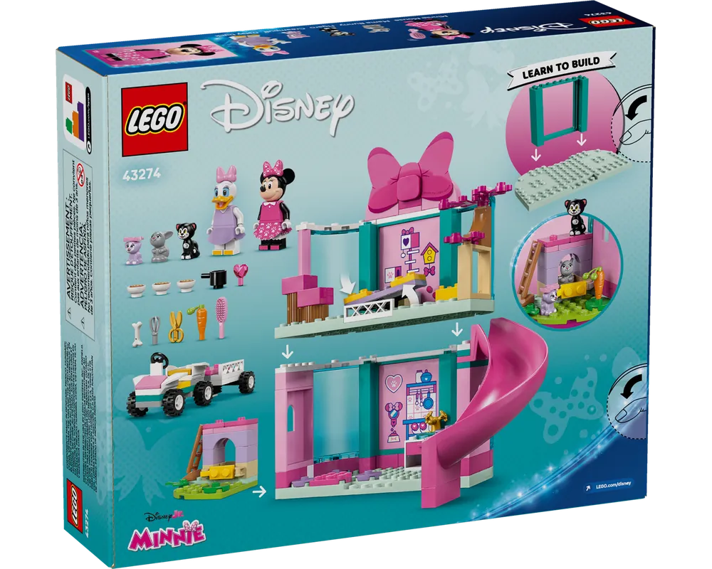 LEGO Disney 43274 - Minnie's Pet Hotel - Authentic LEGO Set Image 12