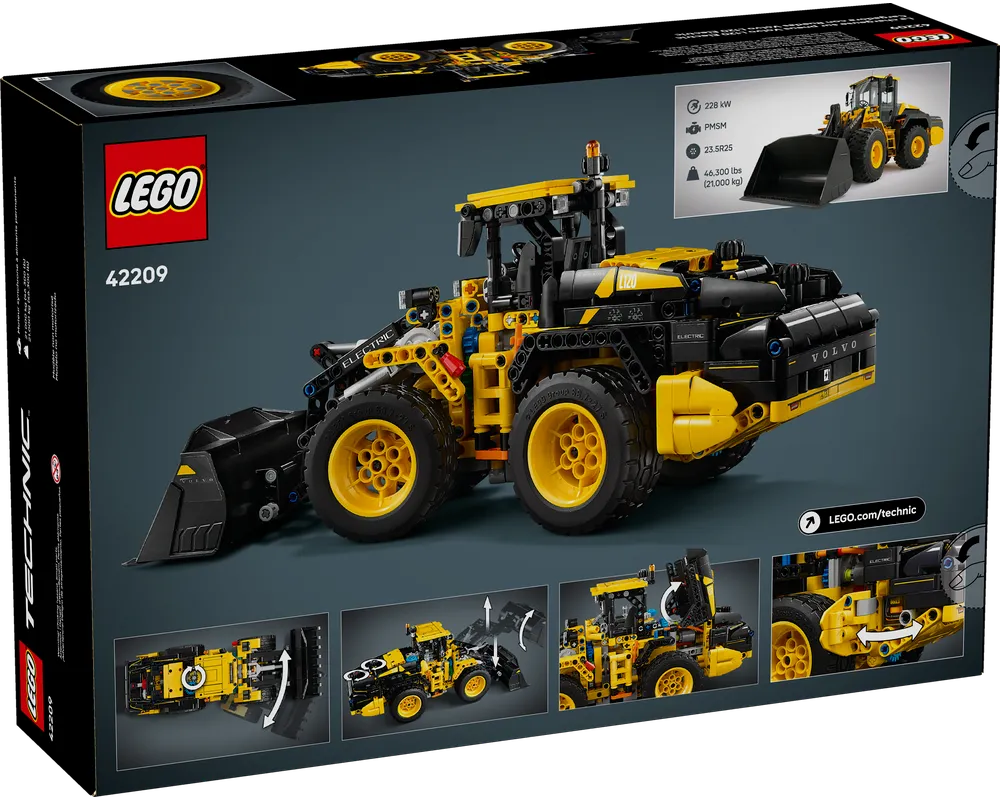 LEGO Technic 42209 - Volvo L120 Electric Wheel Loader - Authentic LEGO Set Image 14
