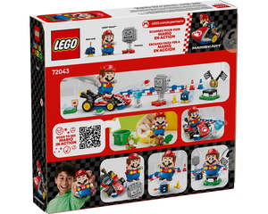 LEGO Super Mario 72043 - Interactive LEGO Mario & Standard Kart - Authentic LEGO Set Image 4