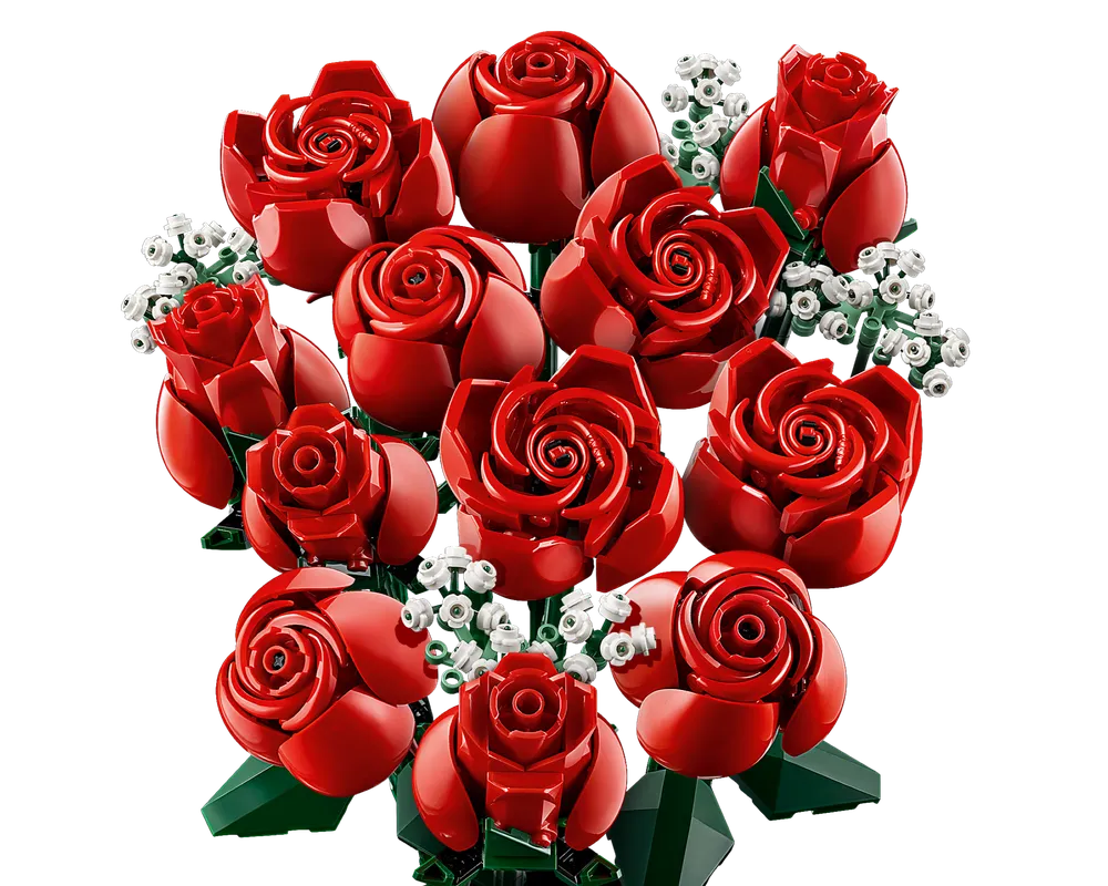 LEGO Botanicals 10328 - Bouquet of Roses - Authentic LEGO Set Image 2