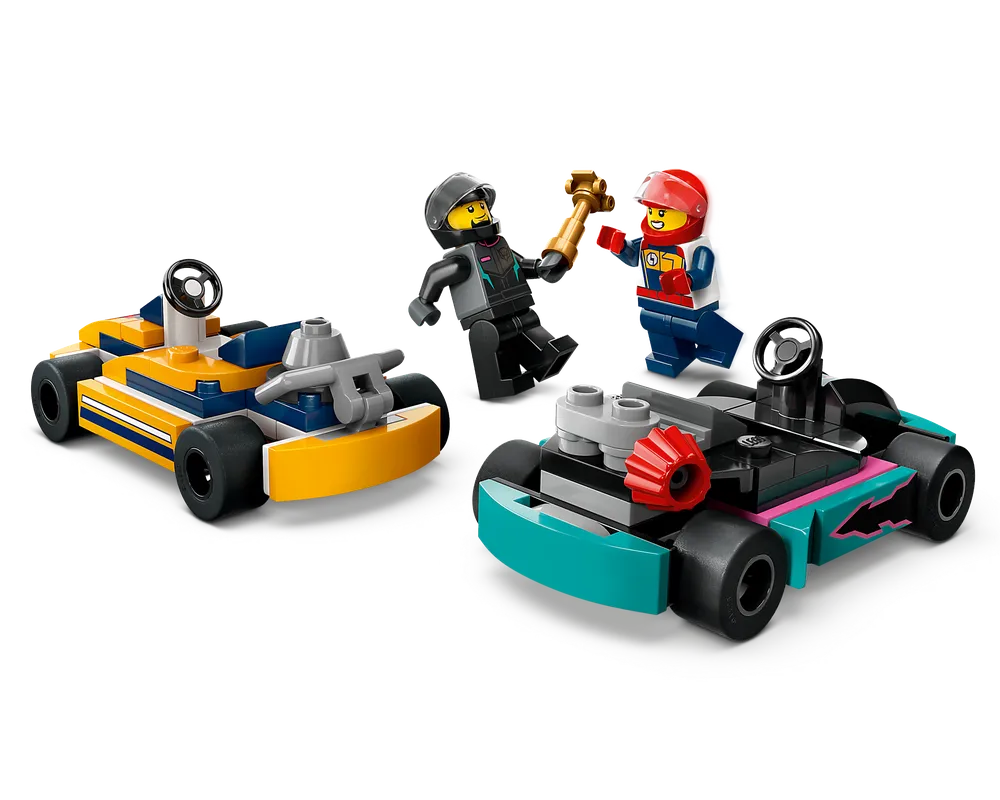 =LEGO City 60400 - Go-Karts and Race Drivers - Authentic LEGO Set Image 6