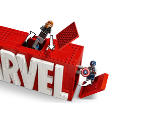 LEGO Super Heroes 76313 - MARVEL Logo - Authentic LEGO Set Image 5