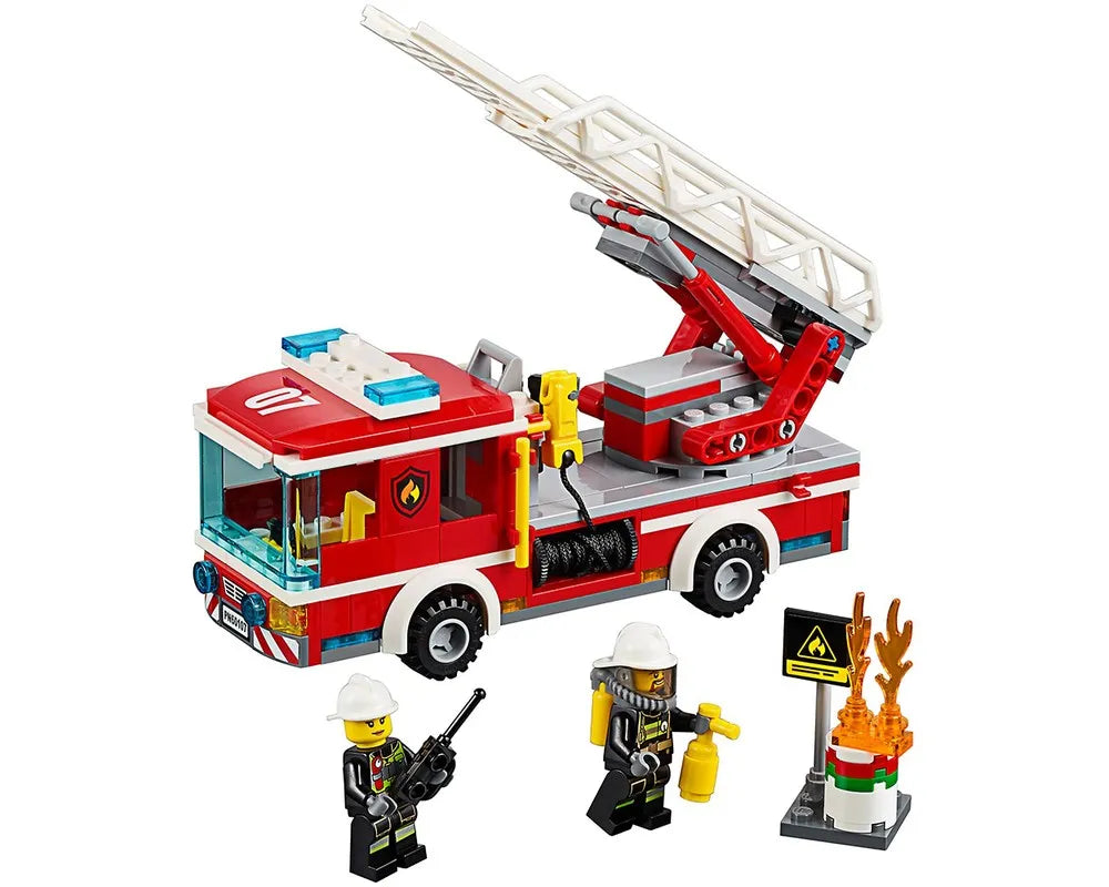 =LEGO City 60107 - Fire Ladder Truck - Authentic LEGO Set Image 5