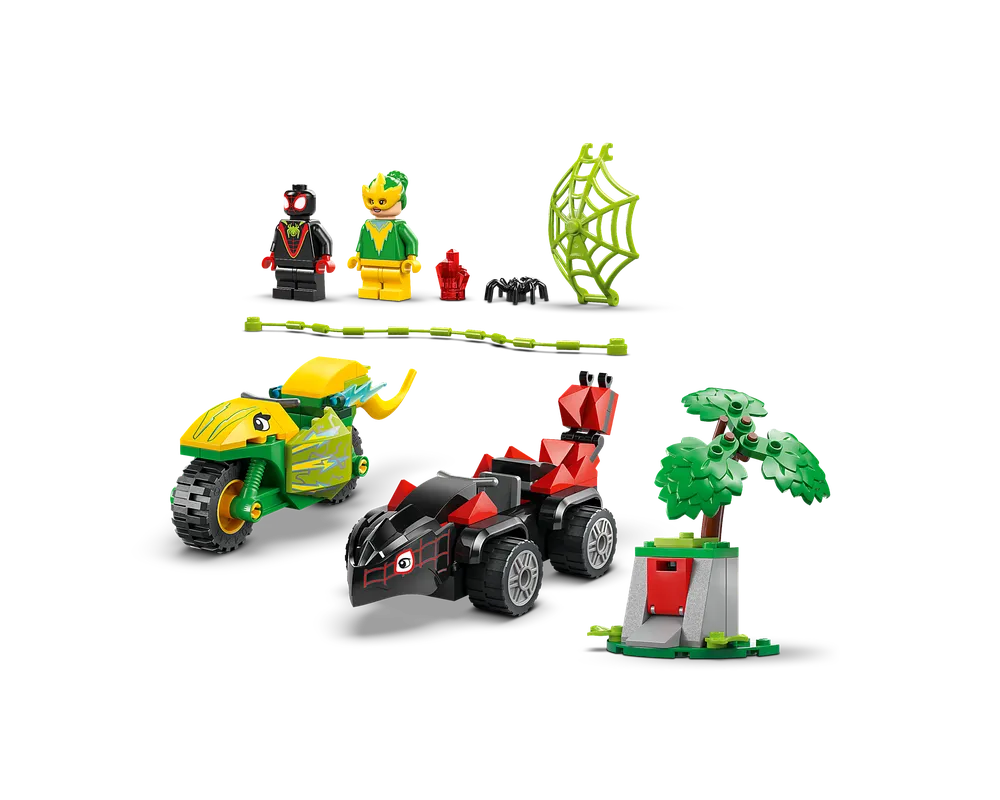 LEGO Super Heroes 11198 - Spin and Electro Dinosaur Vehicle Chase - Authentic LEGO Set Image 4