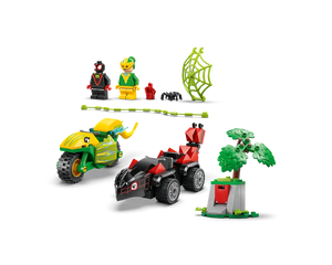 LEGO Super Heroes 11198 - Spin and Electro Dinosaur Vehicle Chase - Authentic LEGO Set Image 4