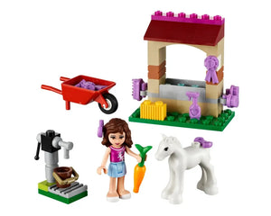 LEGO Friends 41003 - Olivia's Newborn Foal - Authentic LEGO Set Image 2
