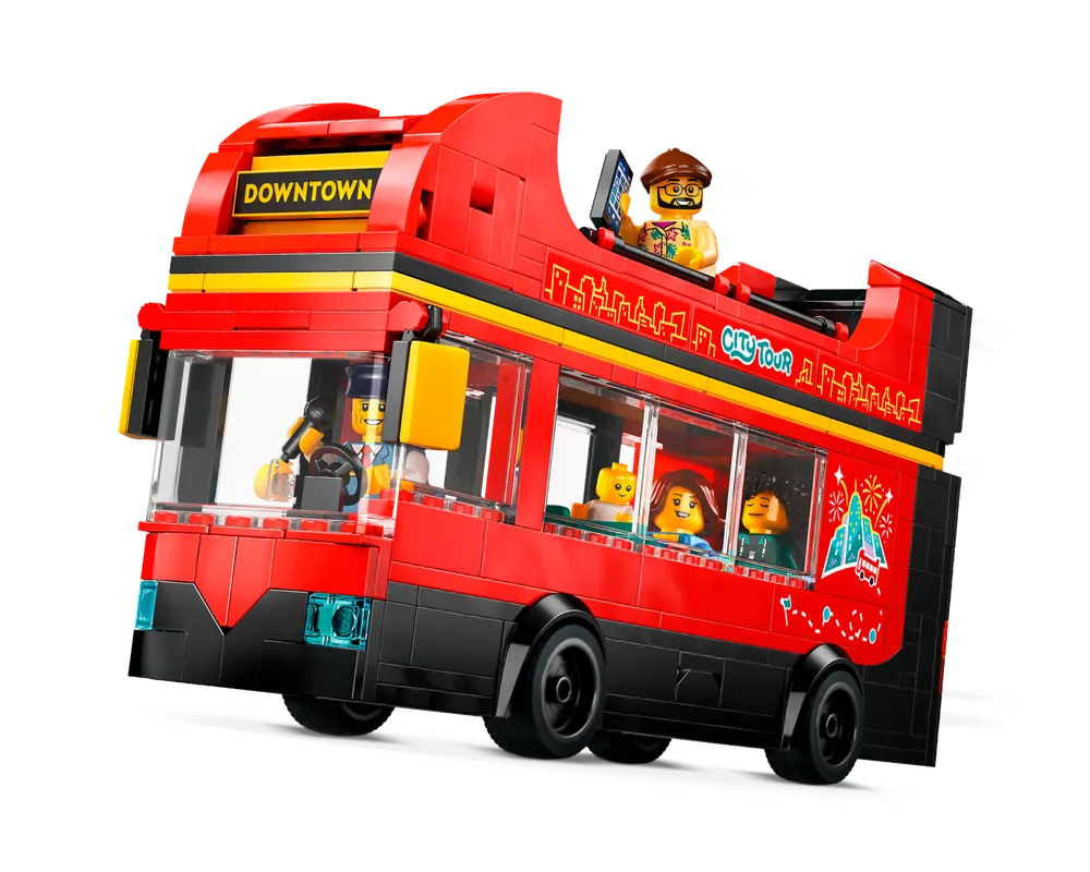 LEGO City 60407 - Double-Decker Sightseeing Bus - Authentic LEGO Set Image 3