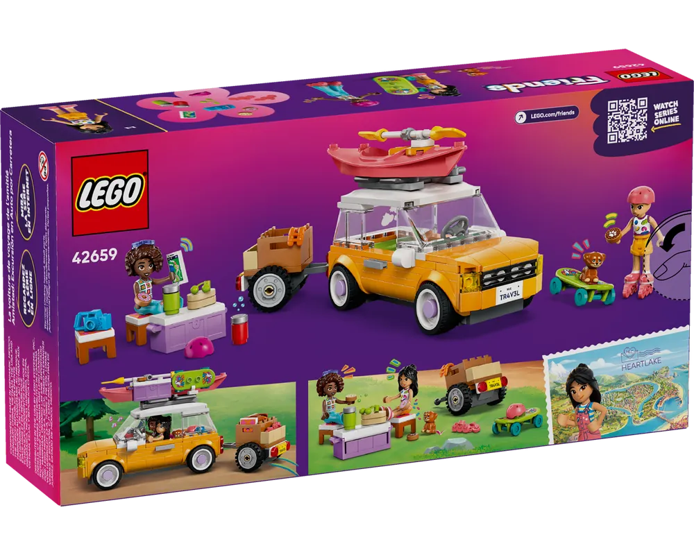 LEGO Friends 42659 - Friendship Road-Trip Travel Car - Authentic LEGO Set Image 12