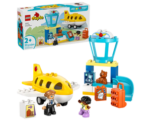 LEGO DUPLO 10443 - First Time at the Airport - Authentic LEGO Set Main Image