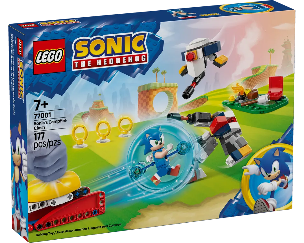 LEGO Sonic the Hedgehog 77001 - Sonic's Campfire Clash - Authentic LEGO Set Main Image