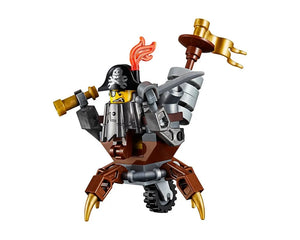 LEGO The LEGO Movie 2 30528 - Mini Master-Building MetalBeard polybag - Authentic LEGO Set Image 2