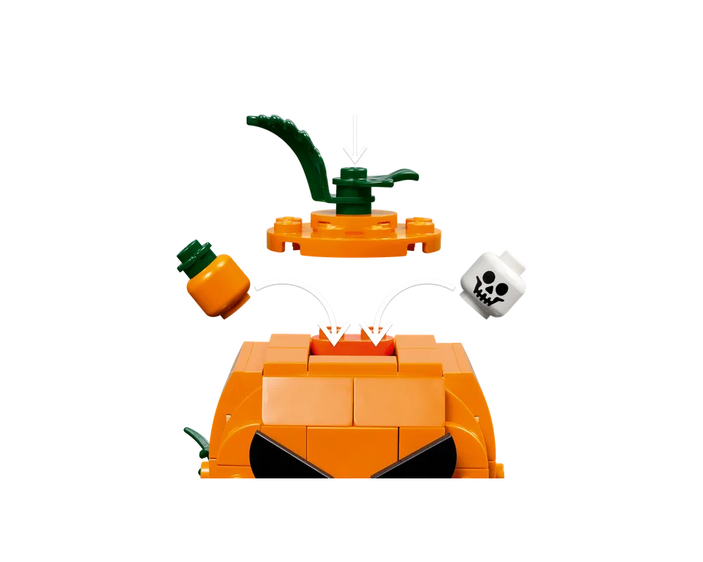 LEGO Holiday & Event 40822 - Jack-O'-Lantern Pickup Truck - Authentic LEGO Set Image 5