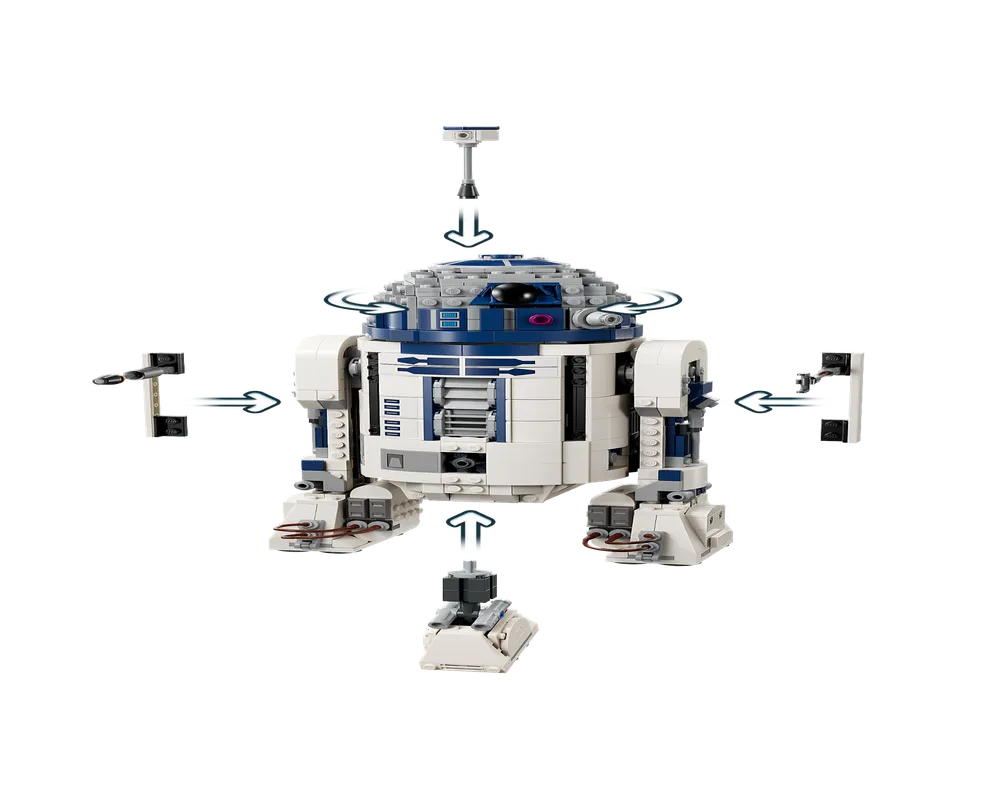 LEGO Star Wars 75379 - R2-D2 - Authentic LEGO Set Image 5