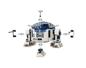 LEGO Star Wars 75379 - R2-D2 - Authentic LEGO Set Image 5