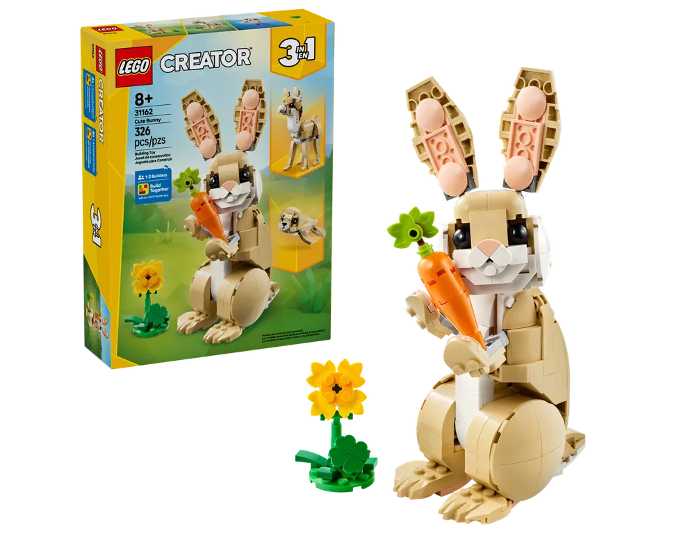 LEGO Creator 31162 - Cute Bunny - Authentic LEGO Set Main Image