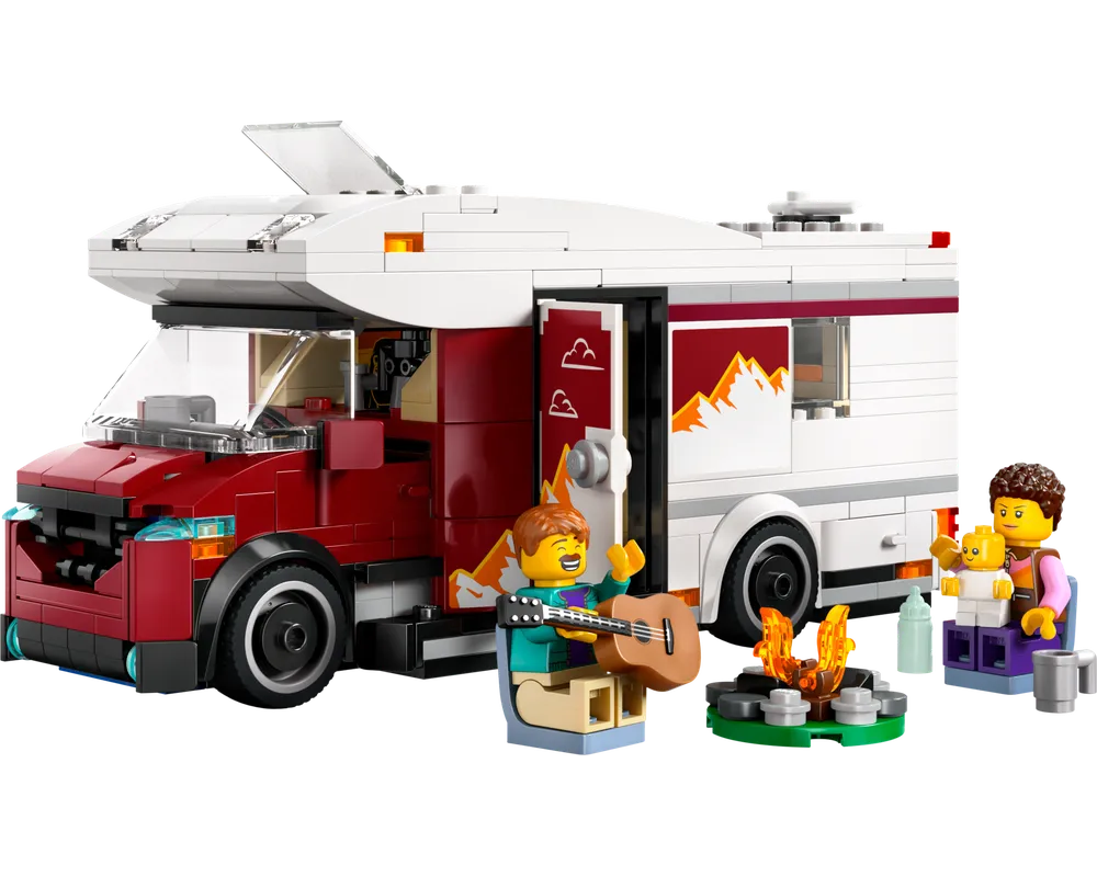 LEGO City 60454 - Holiday Camper Van - Authentic LEGO Set Image 2